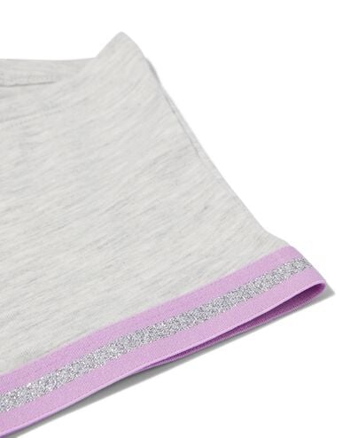 2 boxers enfant en coton/stretch lilas - 19341430LILAC - HEMA