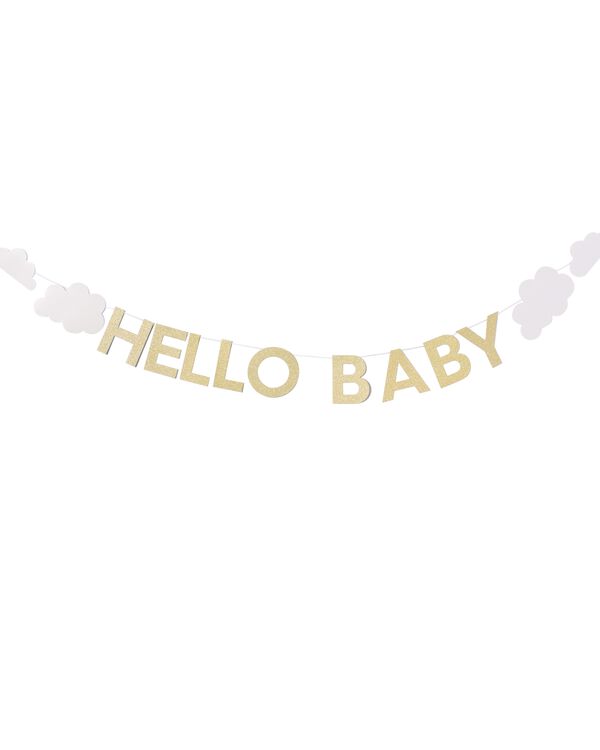 Girlande Hello Baby - 14250146 - HEMA