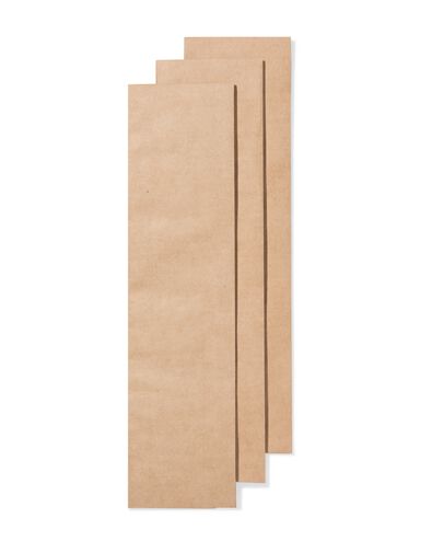 wijnzak kraft - 3 stuks - 14710289 - HEMA