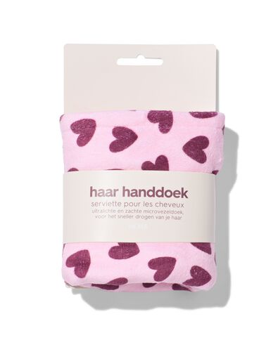 serviette pour cheveux en microfibre - 11854125 - HEMA