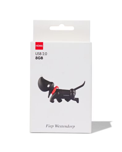 USB-Stick 2.0, 8 GB, Takkie - 39550004 - HEMA