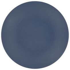 petite assiette Ø 21.5 mélamine bleu mat - 80660045 - HEMA