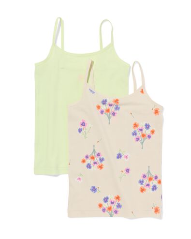 Blumenshirts f&uuml;r Kinder &ndash; 2 St&uuml;ck bunt bunt - 19330270MULTI - HEMA