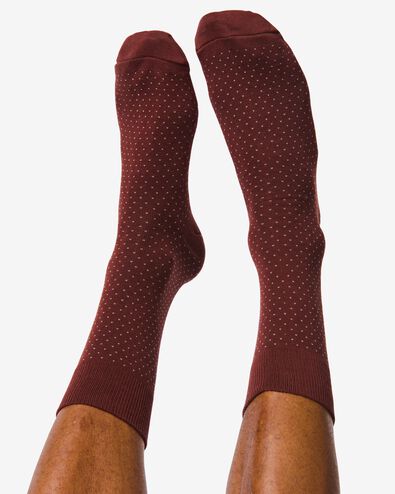 5 paires de chaussettes homme avec coton multi 39/42 - 4130721 - HEMA