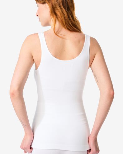 Figurfreundliches Hemd aus Baumwolle mit leichter Korrektur wei&szlig; wei&szlig; - 21510081WHITE - HEMA
