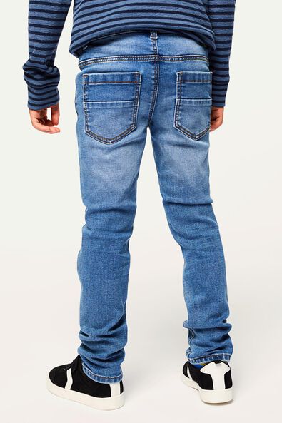 jean enfant modèle super skinny bleu moyen - 1000022234 - HEMA