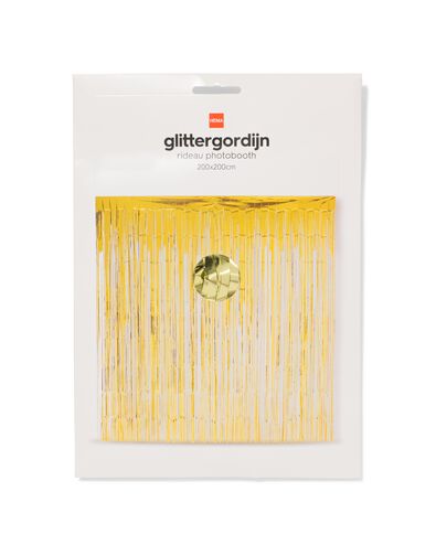 rideau paillet&eacute; 200 x 200 cm dor&eacute; - 14210013 - HEMA