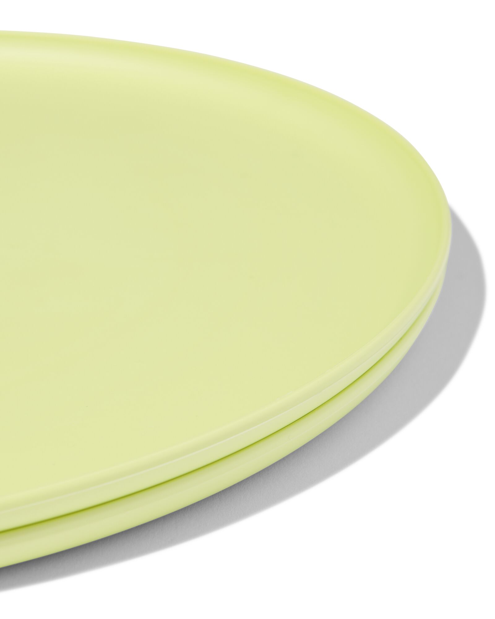 assiette &Oslash; 25 cm bioplastique vert clair - 41840239 - HEMA