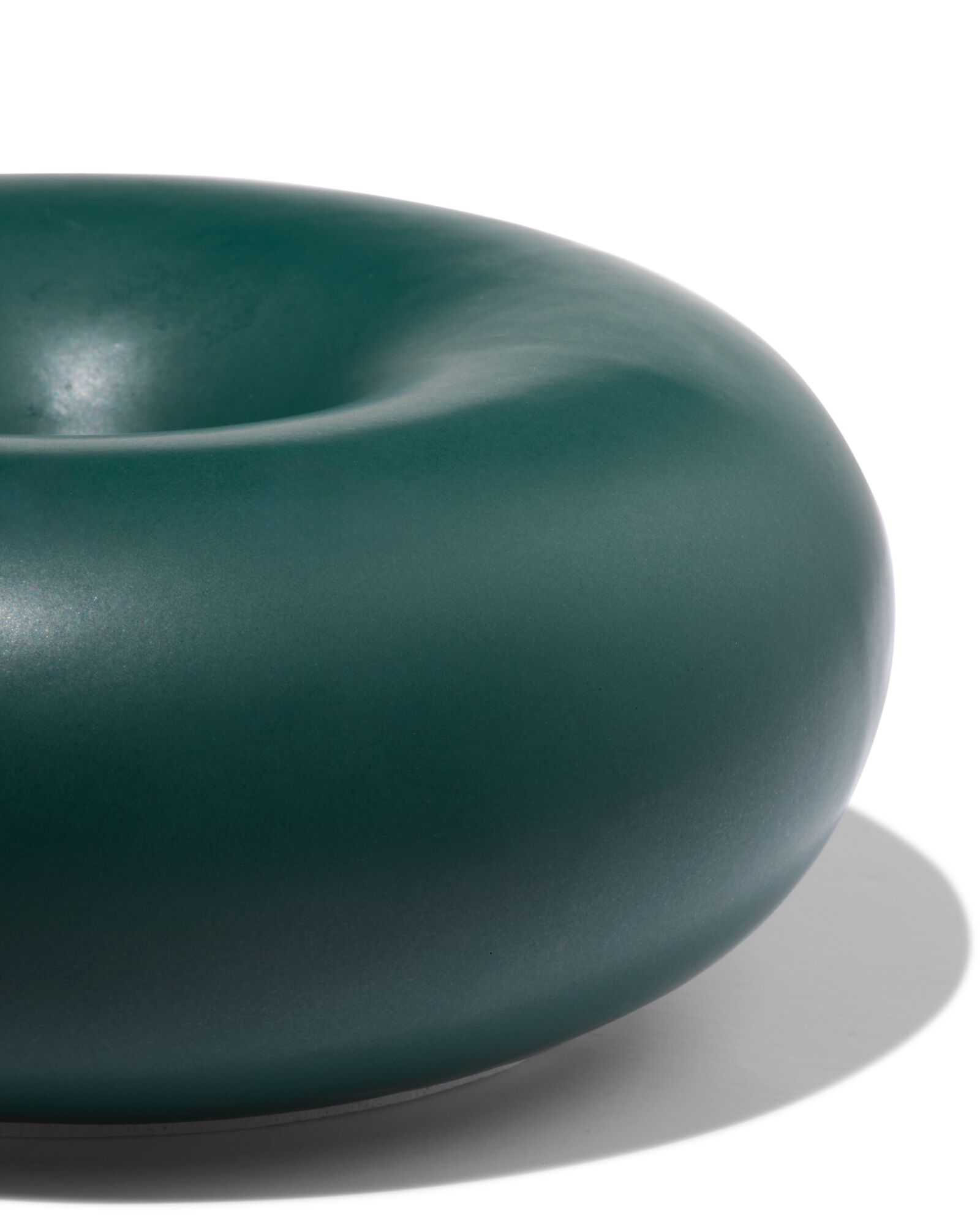Kerzenhalter Donut mit Henkel gr&uuml;n  - 13324020 - HEMA