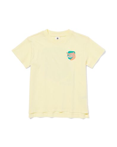 Kinder-T-Shirt, Bananen hellgelb hellgelb - 30720601LIGHTYELLOW - HEMA