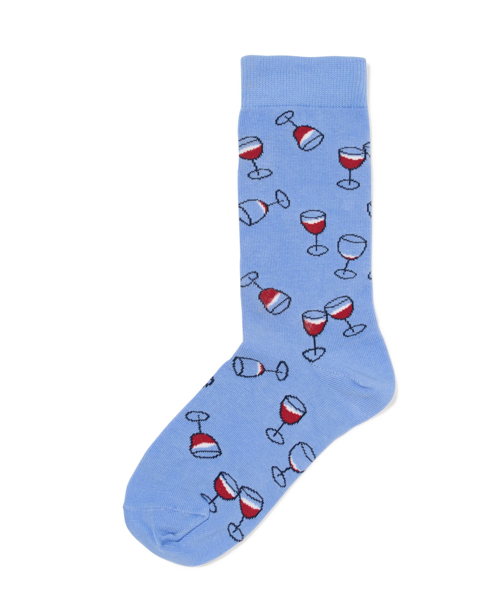 Socken f&uuml;r Erwachsene &bdquo;Toast To The Host&ldquo; blau blau - 4124155BLUE - HEMA