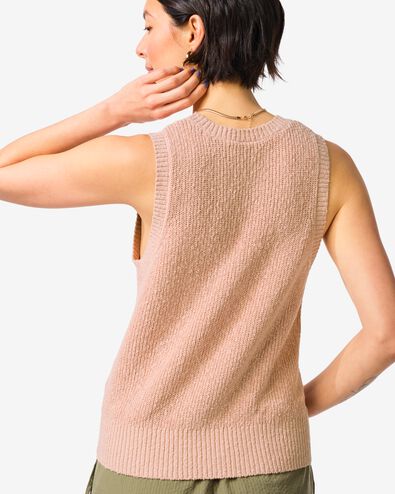 pull femme Faya maille fine rose p&acirc;le rose p&acirc;le - 36204310LIGHTPINK - HEMA