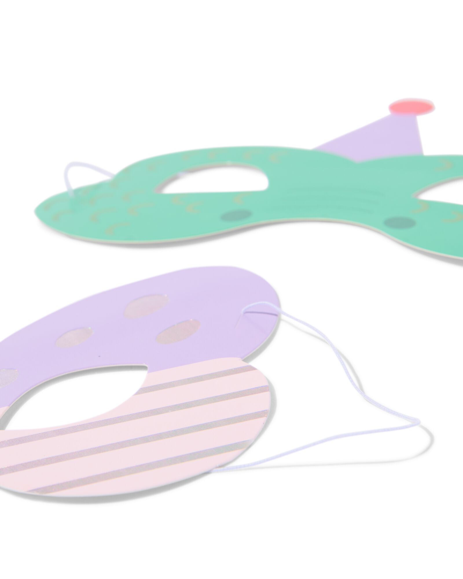 papieren maskers 8 stuks - 14250247 - HEMA