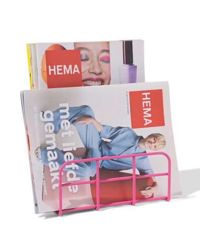 porte-revues rose - 14800371 - HEMA