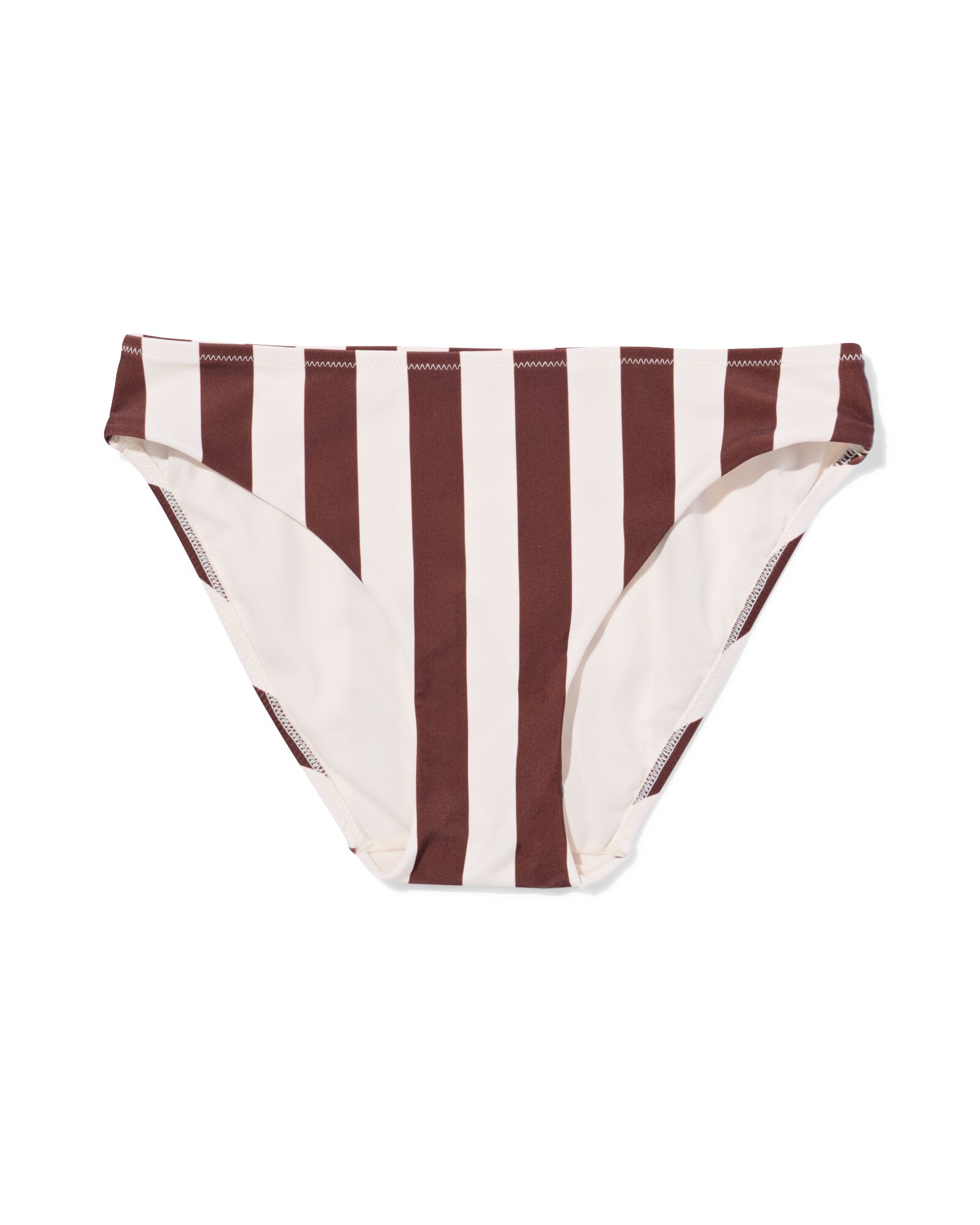 Damen-Bikinihose Mila mit Blockstreifen braun braun - 22360480BROWN - HEMA