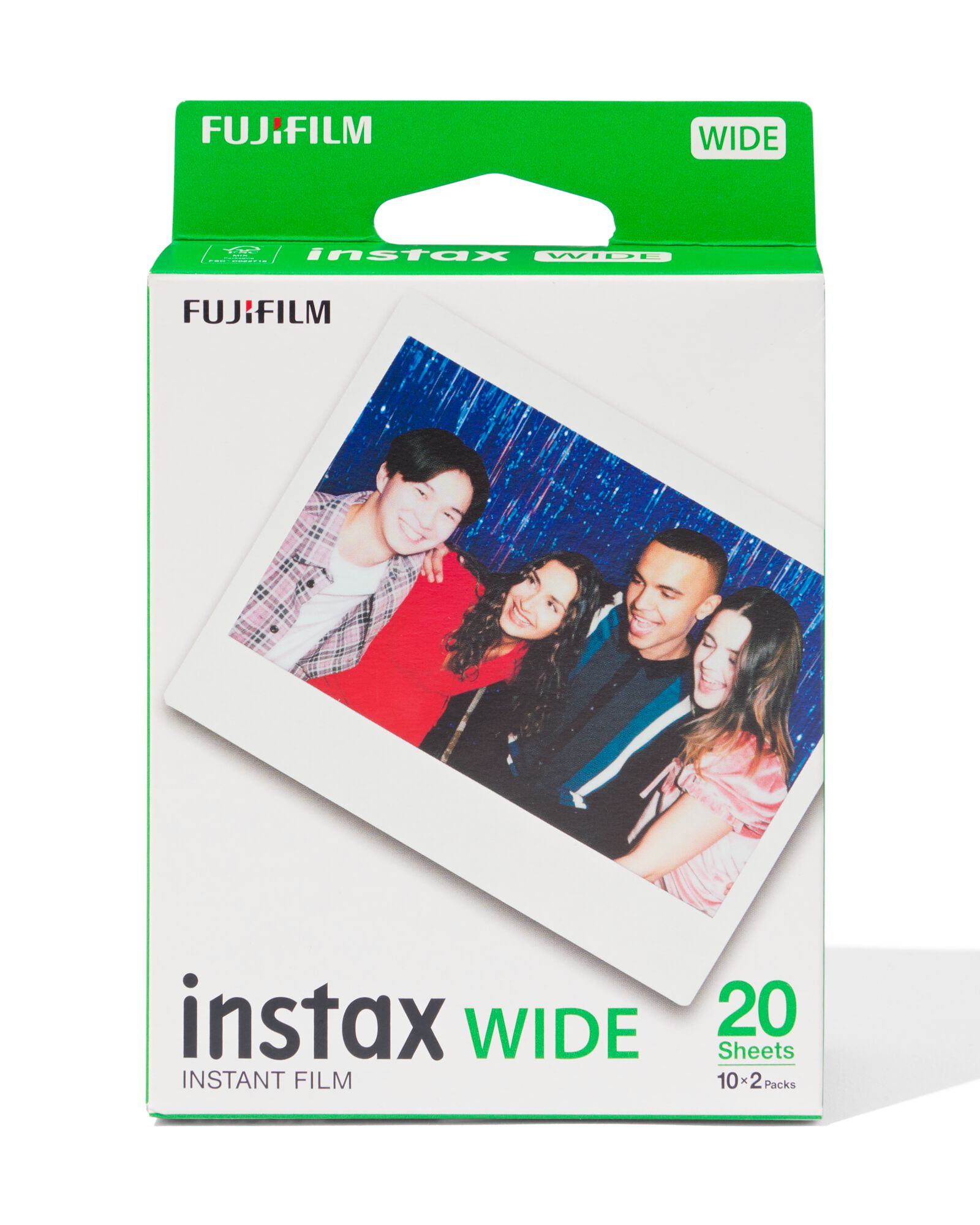 Papier photo instax&trade; WIDE (2x10/paquet) - 60300544 - HEMA