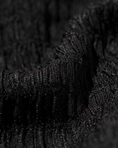 damesrok Dewi crinkle zwart - 36206150BLACK - HEMA