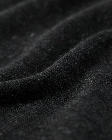 t-shirt femme Evie avec lin noir noir - 36263550BLACK - HEMA