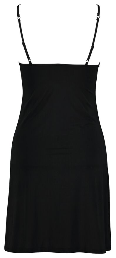 dames onderjurk zwart zwart - 1000024284 - HEMA