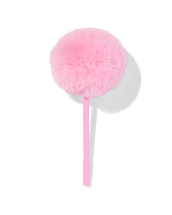 stylo pompon rose - 14480053 - HEMA