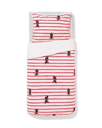 housse de couette enfant Takkie 120x150cm coton doux avec gigoteuse pour poup&eacute;e - 5700222 - HEMA