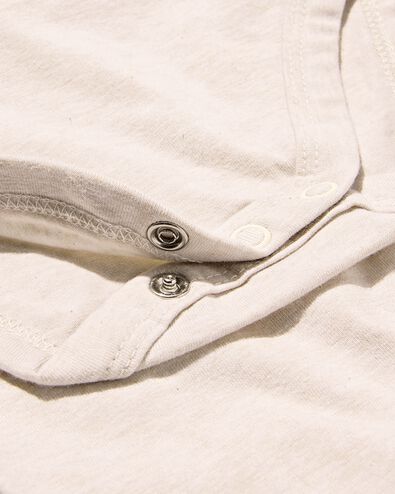 baby body met stretch  beige beige - 33314130BEIGE - HEMA