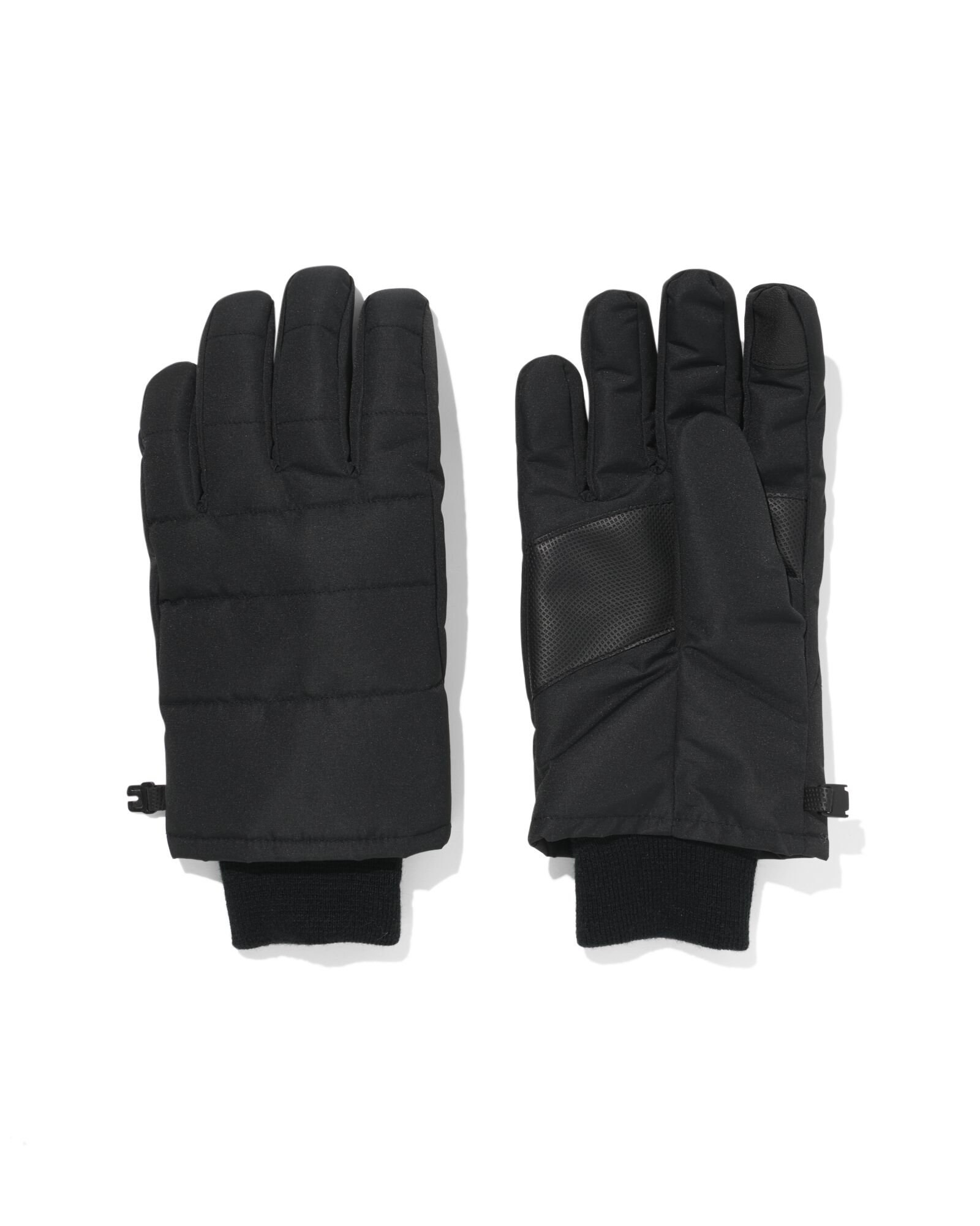 herenhandschoenen met touchscreen tip zwart zwart - 16500040BLACK - HEMA