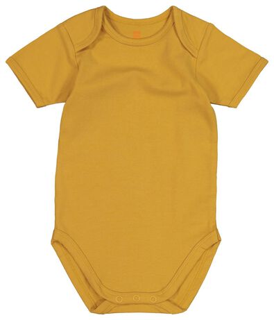 4er-Pack Baby-Bodys, Biobaumwolle, Stretch rosa - 1000018392 - HEMA