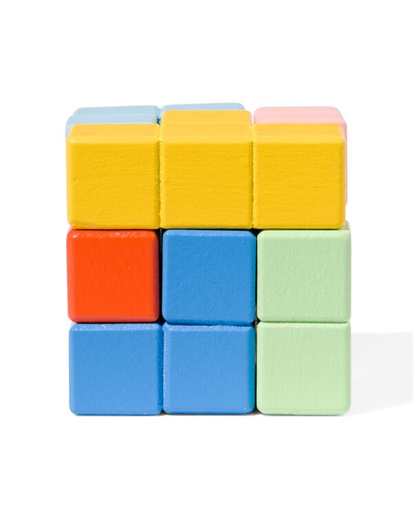 Puzzle Enfant En Bois Woomax Formes 13,5 X 7,5 X 13 Cm (6 Unités