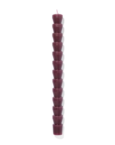 bougie longue &Oslash; 2,2 x 22 diabolo rouge fonc&eacute;  - 13506093 - HEMA