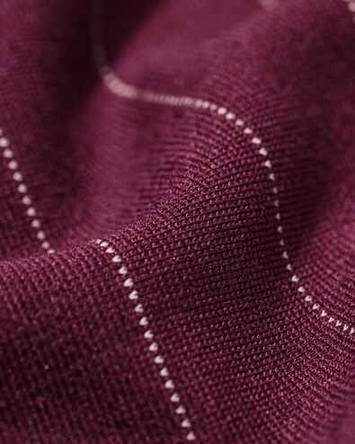 Damenhose Eva, weit, Jersey, gestreift bordeauxrot bordeauxrot - 36206560BURGUNDYRED - HEMA