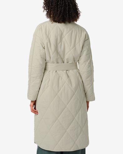 manteau femme matelassé Elodie sable S - 36249781 - HEMA