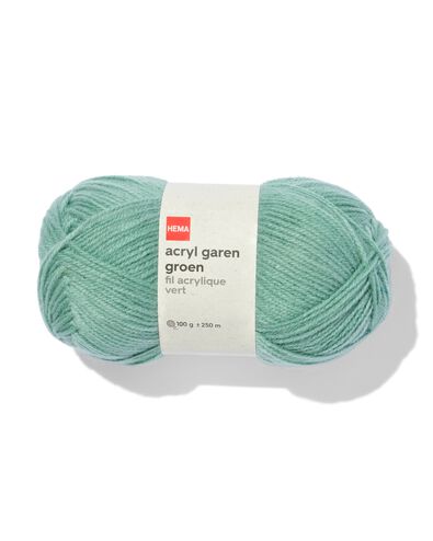 Acrylgarn, gr&uuml;n, 100 g, 250 m - 60760005 - HEMA