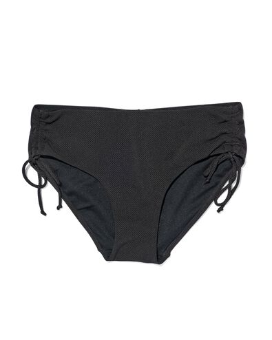 Damen-Bikinislip, verstellbare Schleife schwarz XXL - 22351365 - HEMA