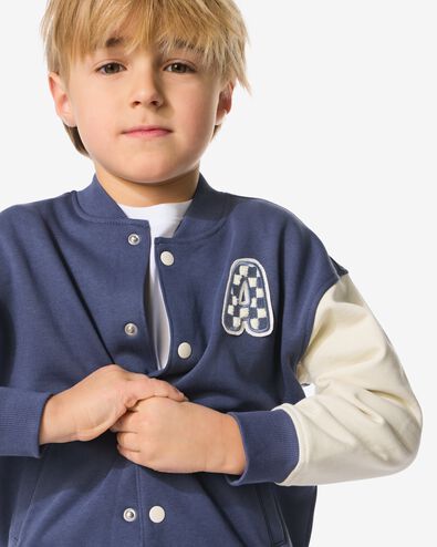 Kinderjacke Baseball blau blau - 30710803BLUE - HEMA