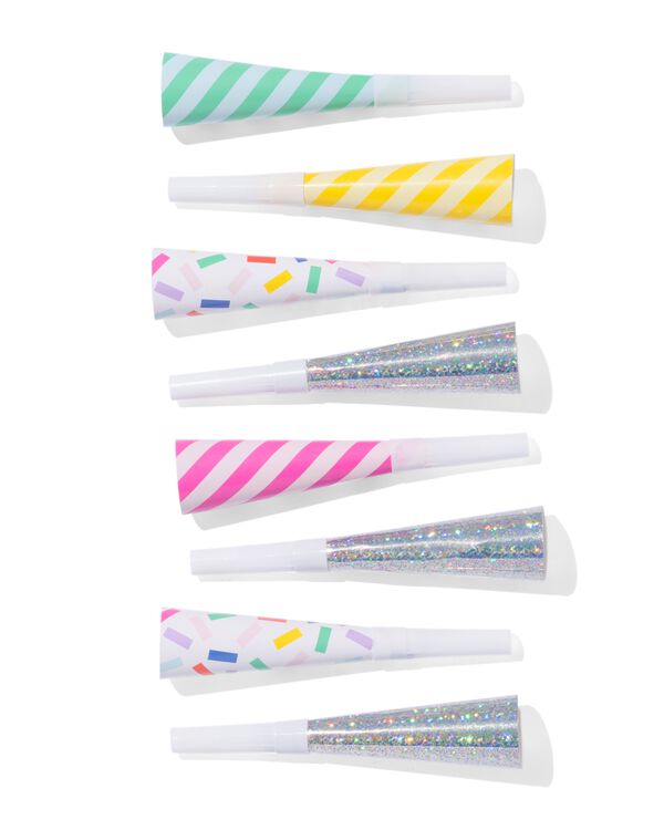 toeters 8 stuks  - 14250103 - HEMA