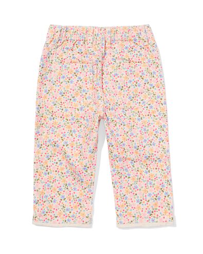 pantalon b&eacute;b&eacute; couple ample fleurs &eacute;cru &eacute;cru - 33063470ECRU - HEMA