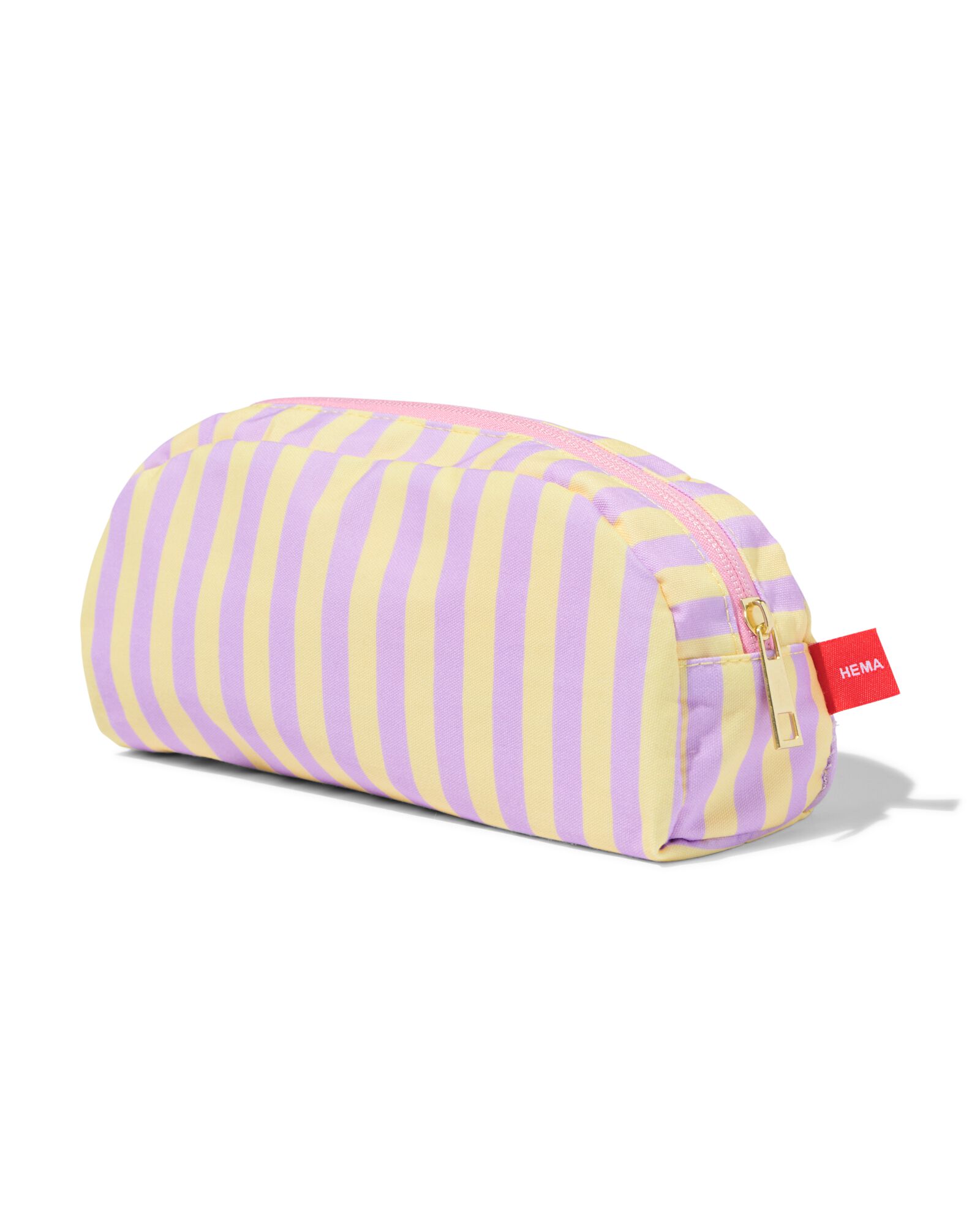 omkeerbare etui roze/strepen - 14440070 - HEMA