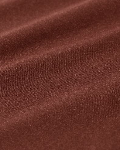 slip br&eacute;silien femme microfibre avec dentelle marron fonc&eacute; - 19641445DARKBROWN - HEMA