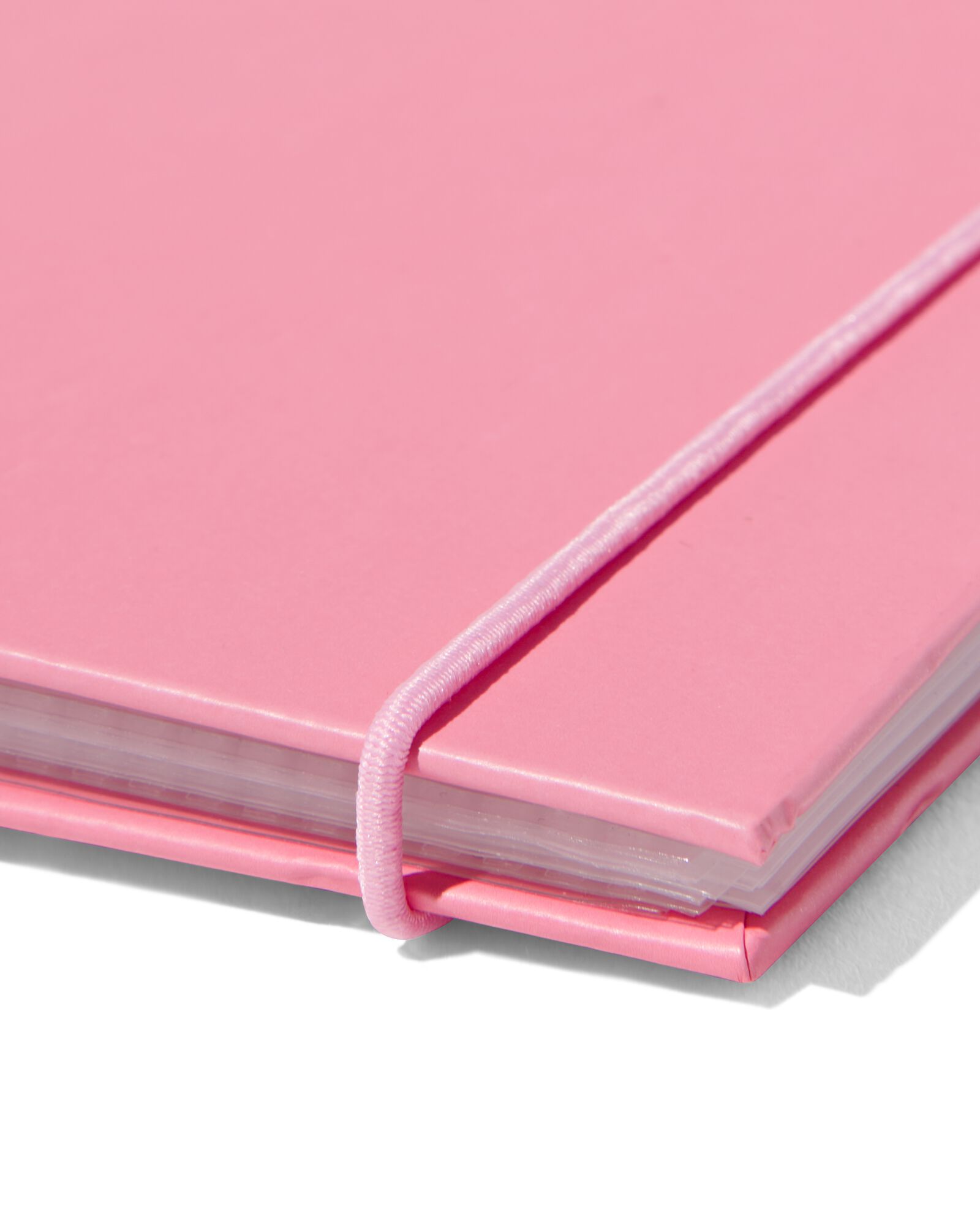 Einsteckalbum, Spiralbindung, 22 x 17.5 cm, rosa - 14650209 - HEMA