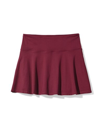Damen-Sportrock dunkelrot - 36040416DARKRED - HEMA