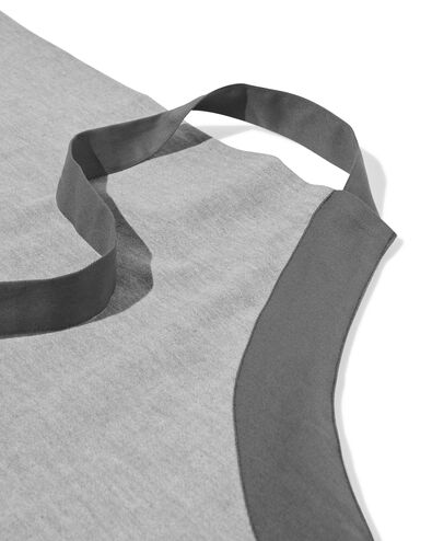 Schürze, Baumwolle, grau - 5460006 - HEMA