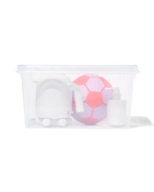 bo&icirc;te de rangement London transparente 32L 50 x 39 x 26 - 2000000308 - HEMA