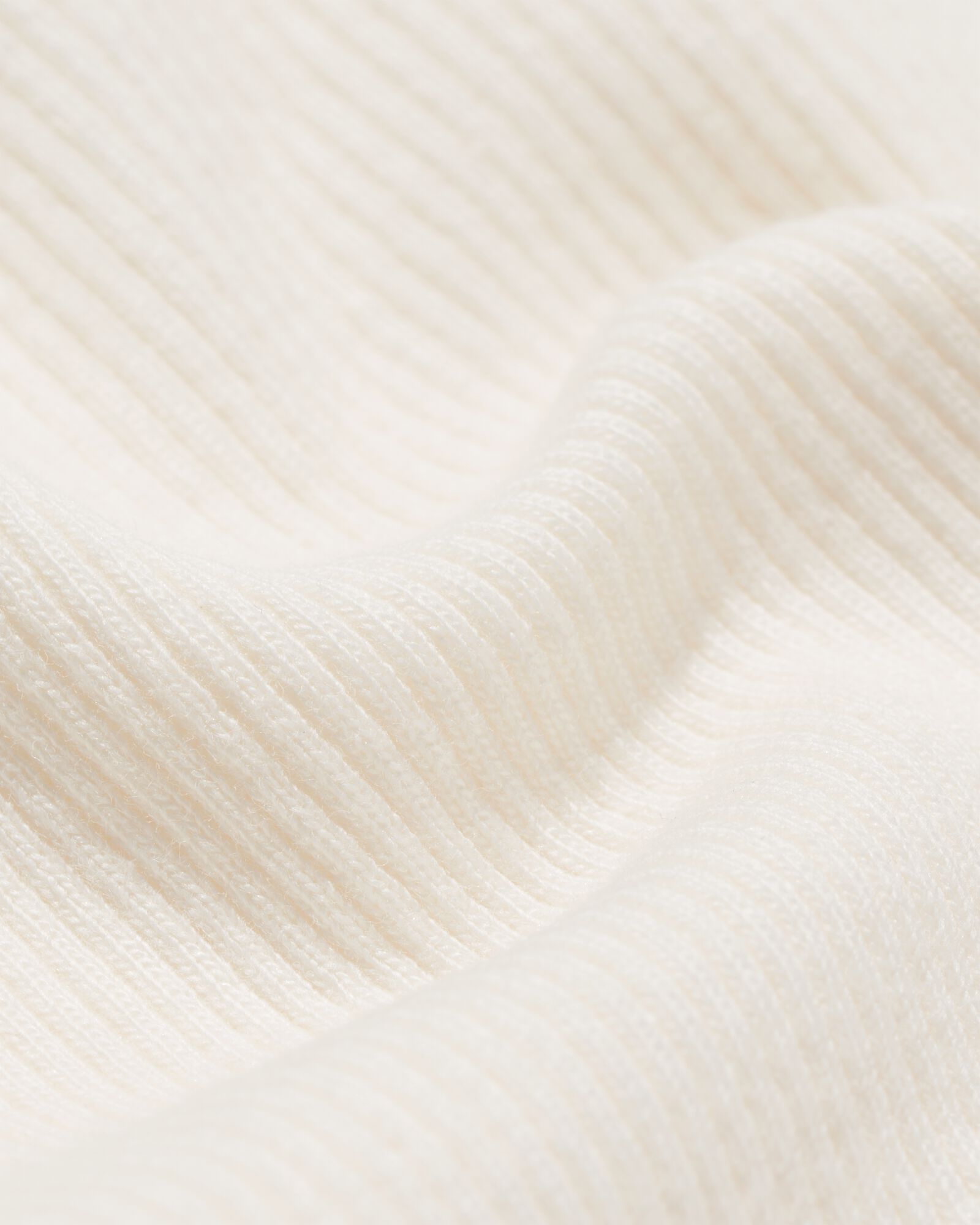 Damen-T-Shirt Clara, gerippt wei&szlig; wei&szlig; - 36207680WHITE - HEMA