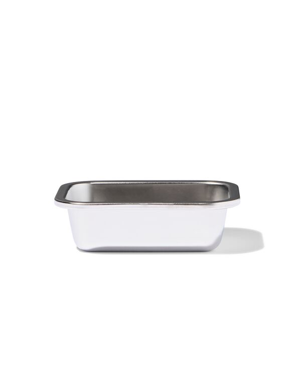 r&eacute;cipient de stockage taille S  en acier inoxydable sans couvercle - 80810504 - HEMA