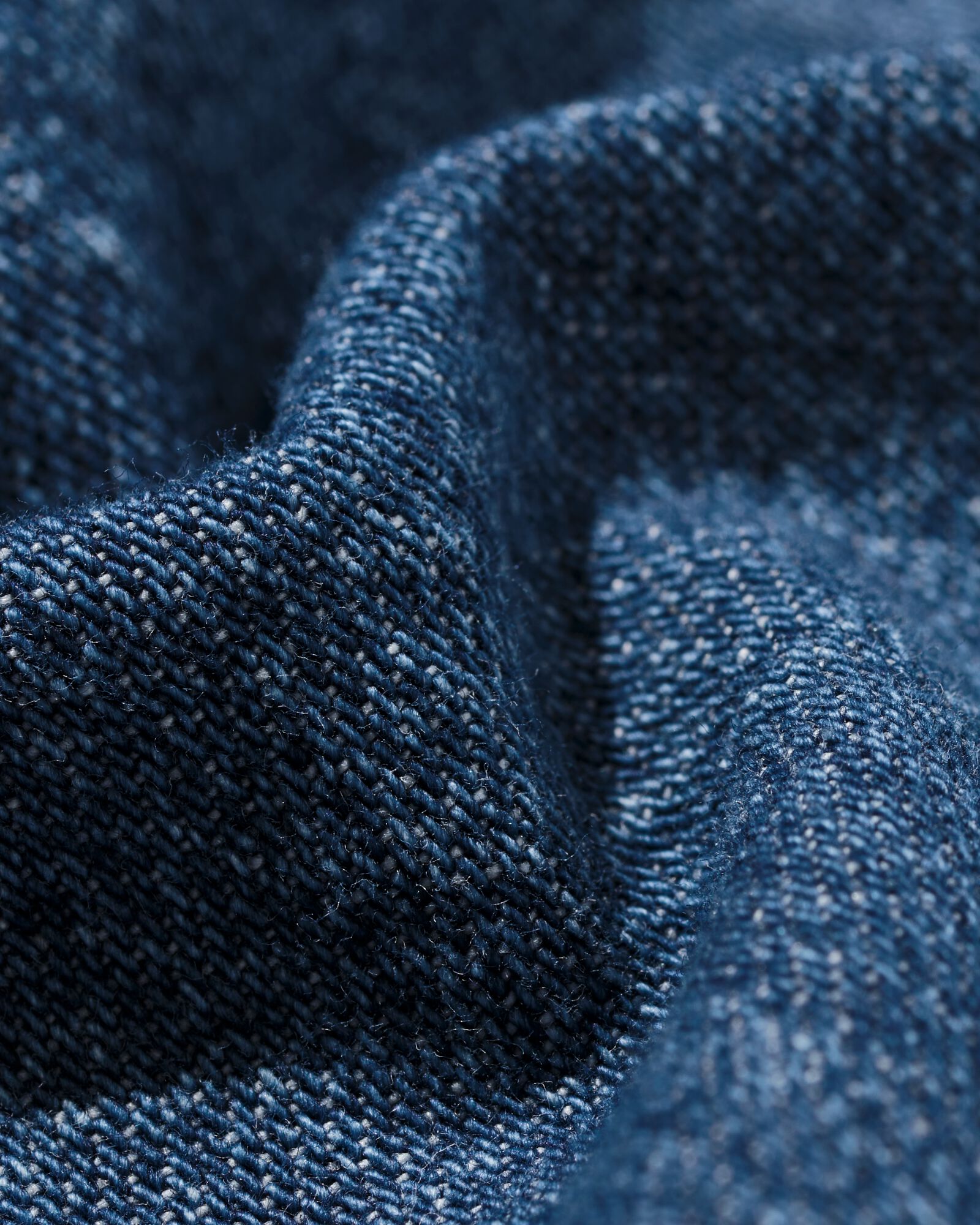 damesbroek Suzy wijd denim middenblauw middenblauw - 36208580MIDBLUE - HEMA