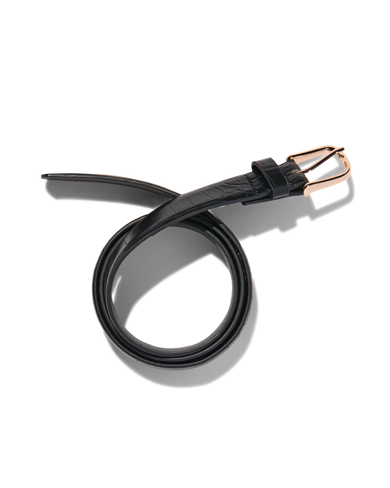 Damen-G&uuml;rtel, Animalmuster, 2.3 cm schwarz schwarz - 1000029988 - HEMA