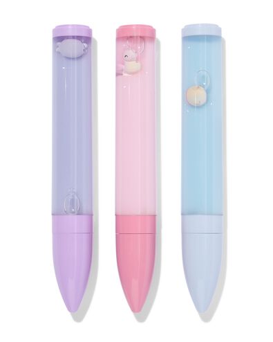 pen 15.6cm transparante huls - 14402112 - HEMA