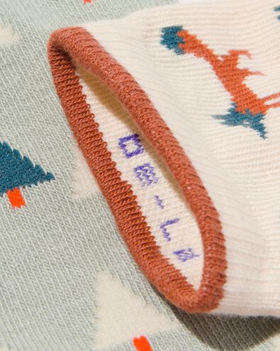5 paires de chaussettes enfant riches en coton forêt multi multi - 4330300MULTI - HEMA