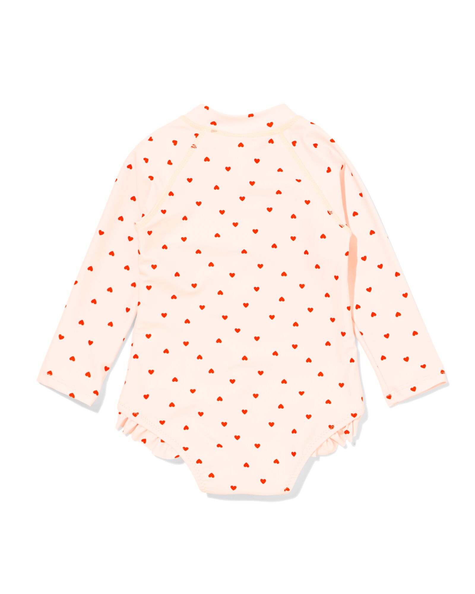 Baby-Badeanzug Herzen eierschalenfarben eierschalenfarben - 33200755OFFWHITE - HEMA